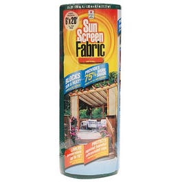Sun Screen Fabric, Harvest Wheat 6-Ft. x 20-Ft.