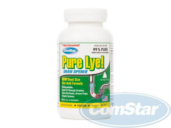 ComStar Pure Lye Bead Drain Opener, 1 Pound (1 Pound)