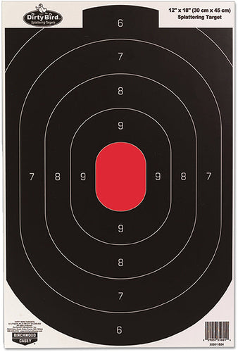 Birchwood Casey 35608 Dirty Bird  Silhouette Hanging Tagboard Target 12 x 18 8 Per Pack