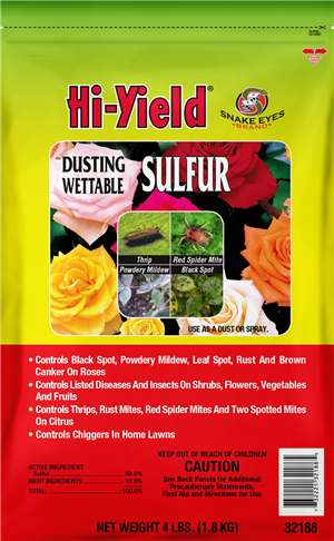 Hi-Yield DUSTING WETTABLE SULFUR