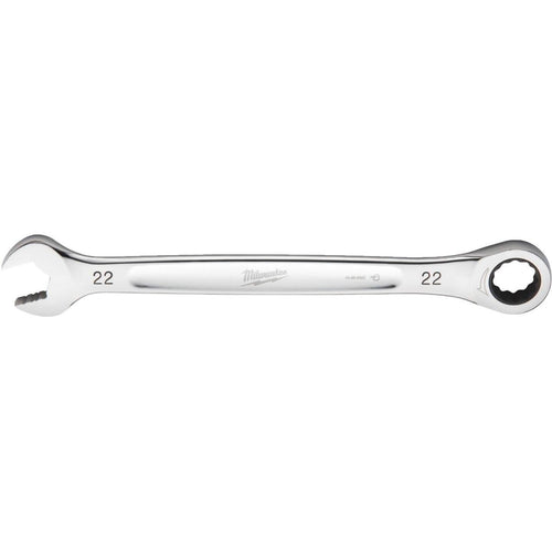 Milwaukee Metric 22 mm 12-Point Ratcheting Combination Wrench