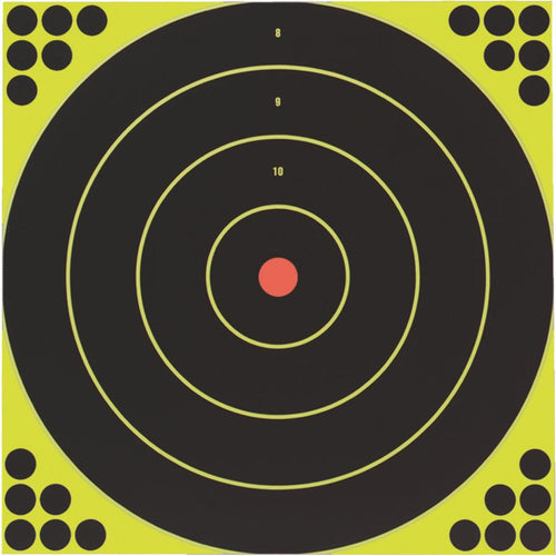 Birchwood Casey Shoot-N-C 12-Inch Sighting Adhesive Paper Bulls-Eye Target