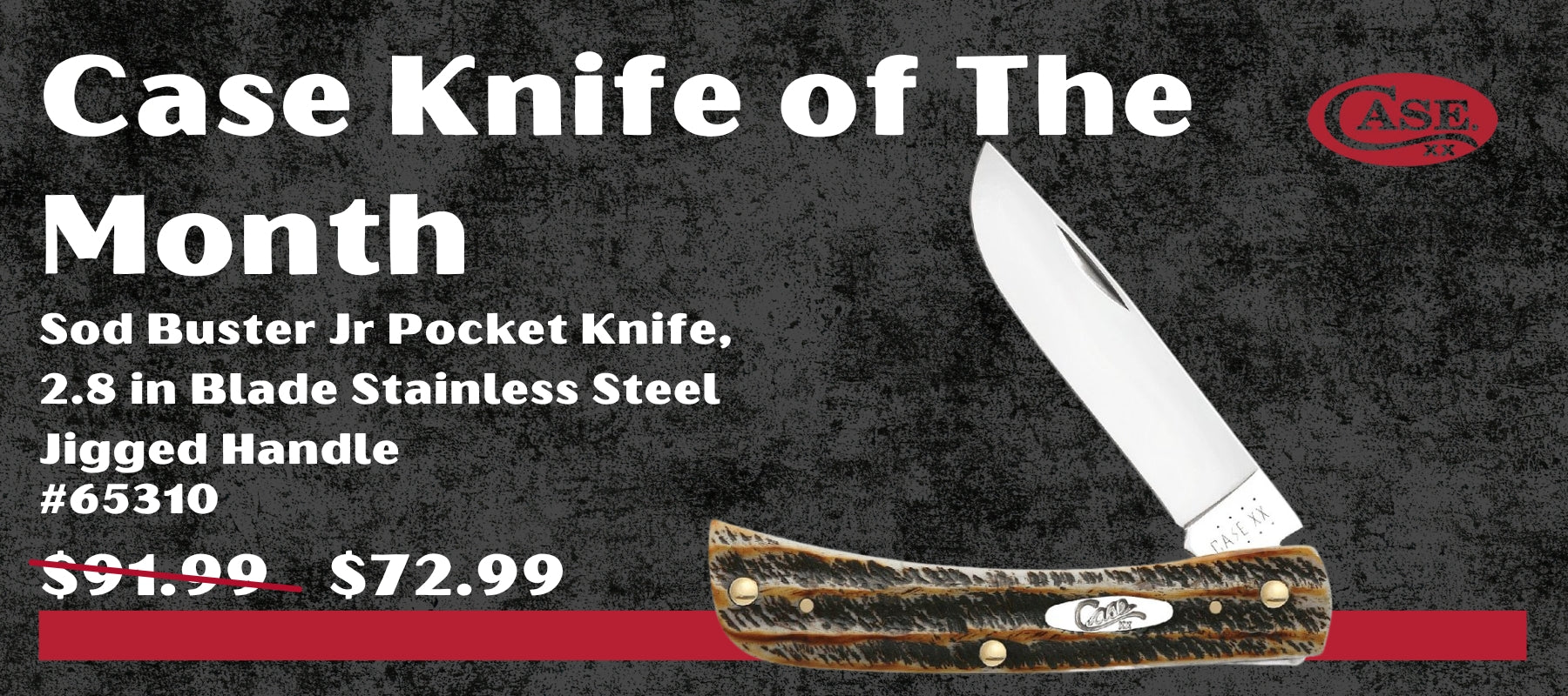 Case Knife of the Month, Sod Buster Jr Pocket Knife