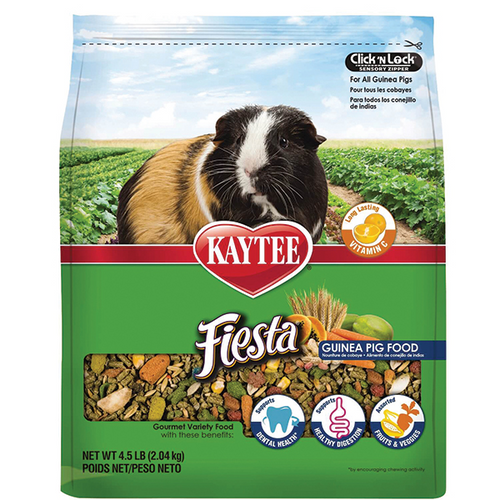 Kaytee Fiesta Gourmet Variety Diet Guinea Pig Food (4.5 lbs)