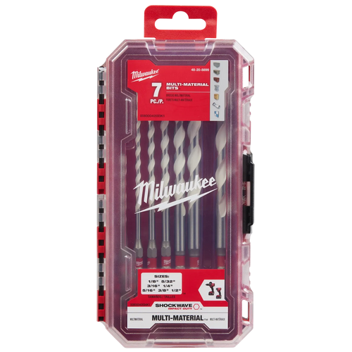 Milwaukee SHOCKWAVE Impact Duty™ Carbide Multi-Material Drill Bit Set