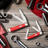 Case American Workman Smooth Red Synthetic CS Medium Stockman