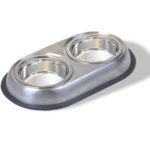 Van Ness Heavyweight Small Stainless Steel Double Dish