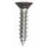 Wood Screw, Phillips Flat Head, Black, #8 x 3/4-In.