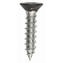 Wood Screw, Phillips Flat Head, Black, #8 x 3/4-In.