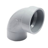 Canplas PVC DWV 90 Degree Street Pipe Elbow Spigot x Hub