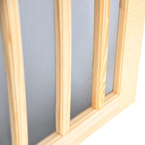 Screen Tight Five Bar Wood Screen Door