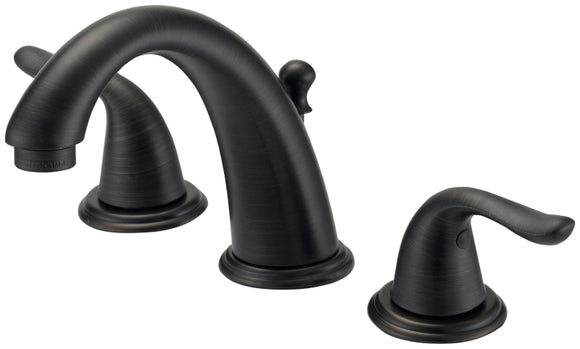 Boston Harbor Lavatory Faucet 2-Handle 3-Faucet Hole Bronze