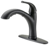 Boston Harbor Pull Out Kitchen Faucet 1.8 gpm 1-Handle, 1, 3-Faucet Hole Metal/Plastic Deck Matte black