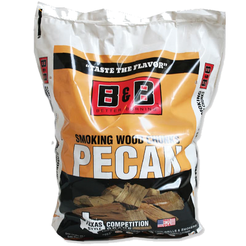 B&B Charcoal Pecan Smoking Wood Chunks