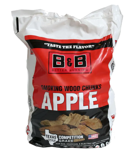 B&B Charcoal Apple Smoking Wood Chunks