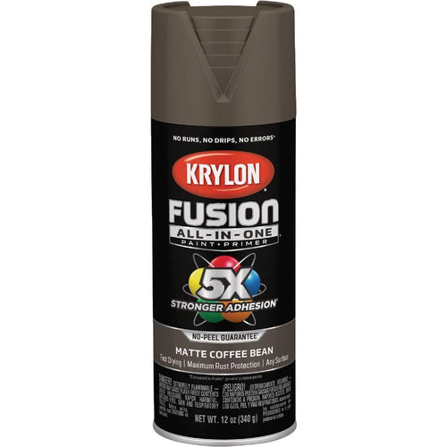 Krylon Fusion All-In-One® Matte Coffee Bean Spray Paint