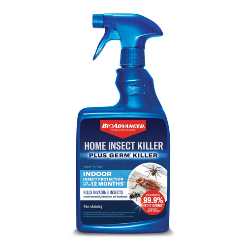 BioAdvanced Home Pest Insect Killer Plus Germ Killer, Ready-to-Use