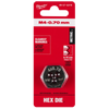 Milwaukee M4-0.70 mm 1-Inch Hex Threading Die