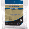 Merit Pro #1 1LB Bag New White Cotton Knit Wiping Cloths