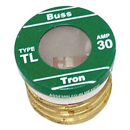 Plug Fuse, Type TL, Time Delay, 15-Amp, 3-Pk.