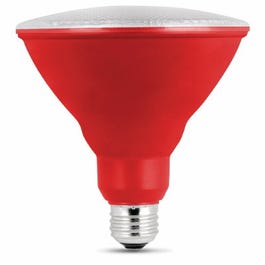 LED Light Bulb, Par38, Red, 8-Watt