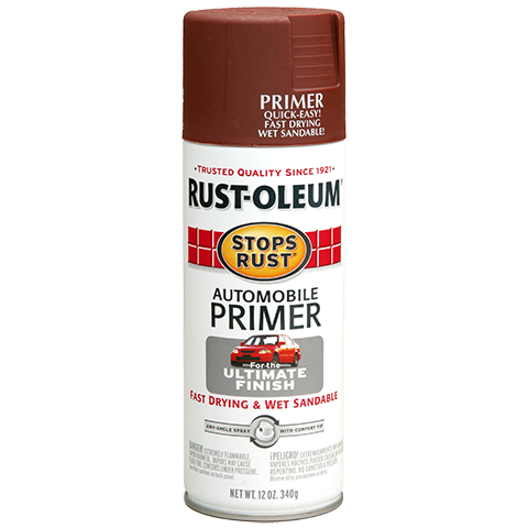 Rust-Oleum® Automotive Primer Spray Flat Red (12 Oz, Flat Red)
