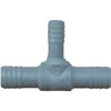 Pipe Fitting, Plastic Insert Tee, 1-1/2-In.