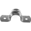 Conduit Fitting, Rigid Snap-On Steel Strap, 2-Hole, 1/2-In., 3-Pk.