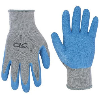 CLC 2030L Lg Gr/Bl Ltx Grip Glove