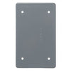 Field Service PVC Blank Box Cover, With Mounting Screws