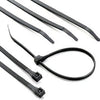 Cable Ties, Black Nylon, 11-In., 100-Pk.