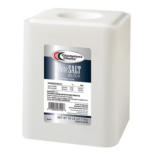 Champion’s Choice® White Salt Block