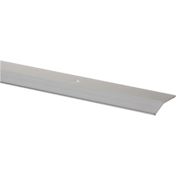 M-D Polished Smooth 1-3/8 In. x 6 Ft. Aluminum Carpet Trim Bar, Wide