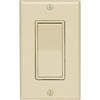 Leviton Decora Residential Grade 15 Amp Rocker Single Pole Switch, Ivory