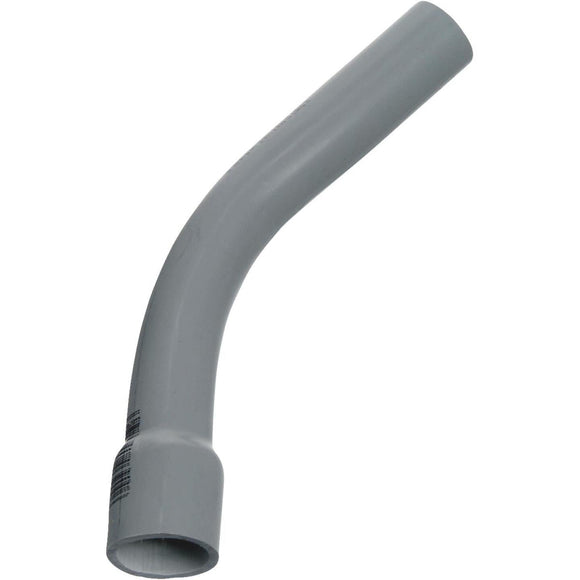 Carlon 1 In. Schedule 40 45 Deg Standard Radius Belled End PVC Elbow