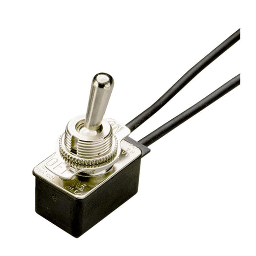 Gardner Bender Medium-Duty SPST Wire Leads Toggle Switch