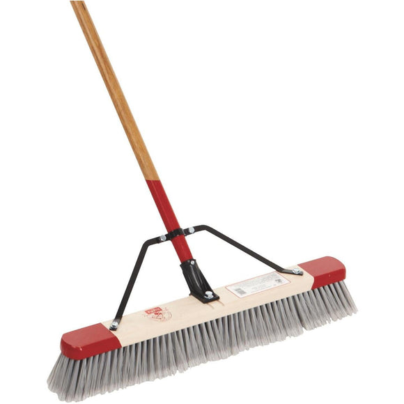 Harper 24 In. W. x 64 In. L. Wood Handle Fine Sweep Push Broom
