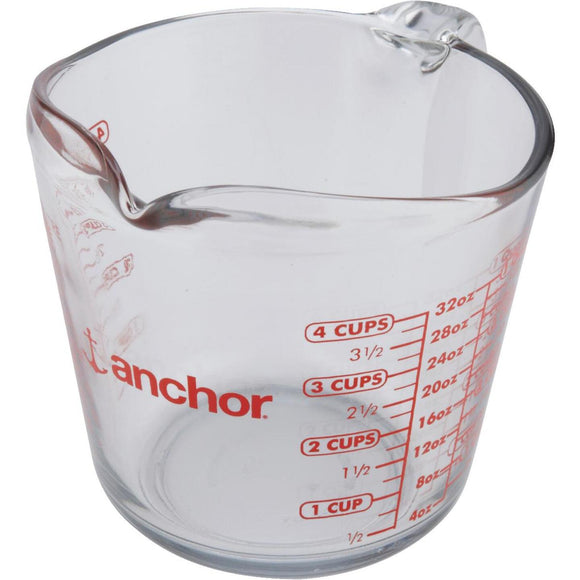 Anchor Hocking 32 Oz. Clear Glass Measuring Cup