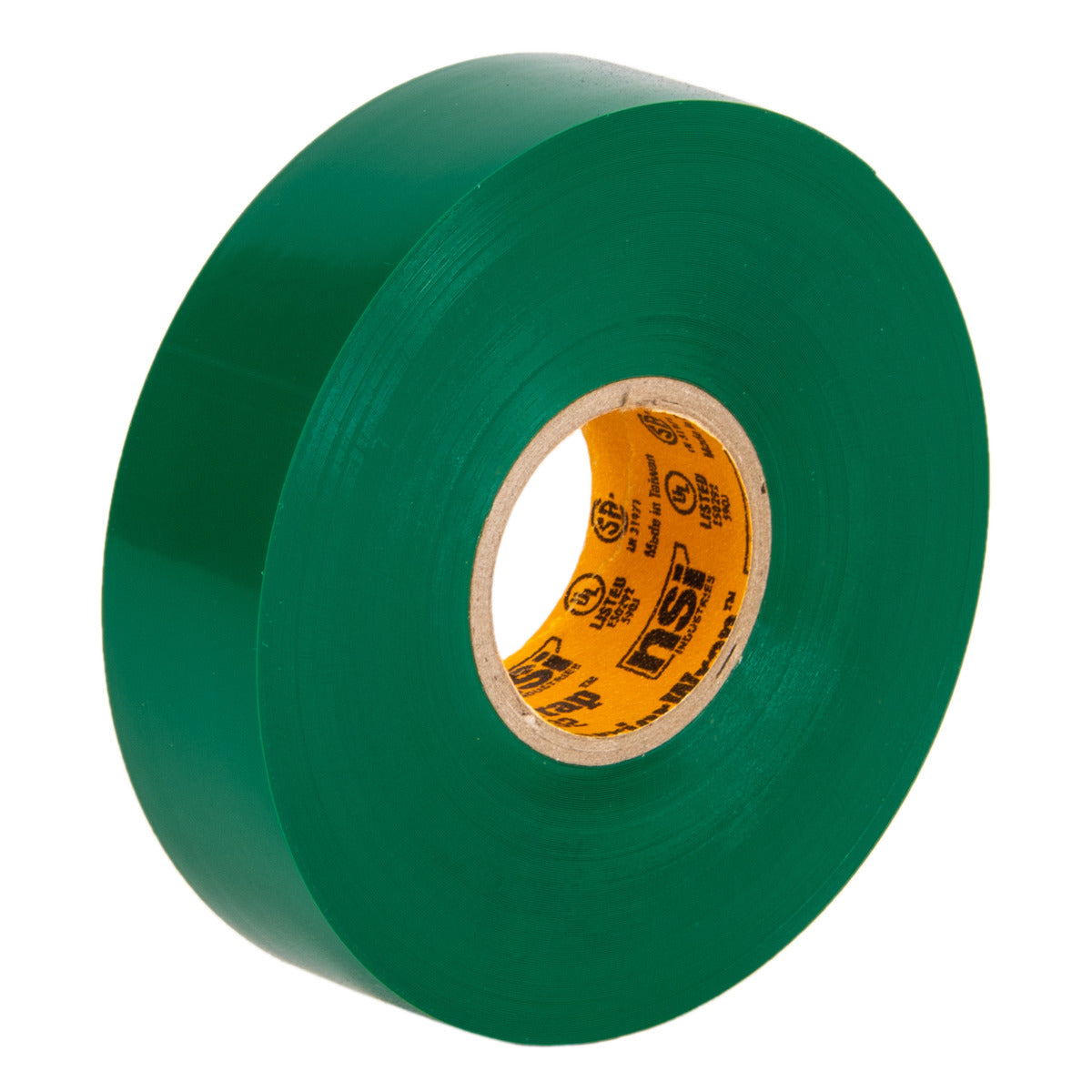 Professional White Vinyl Electrical Tape, 7mil, 66ft Long - NSI Industries