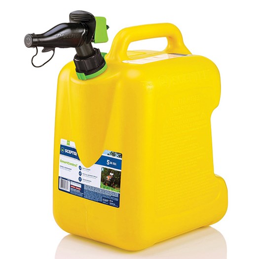 Scepter 5 Gallon Smartcontrol Diesel Can With Rear Handle Yellow