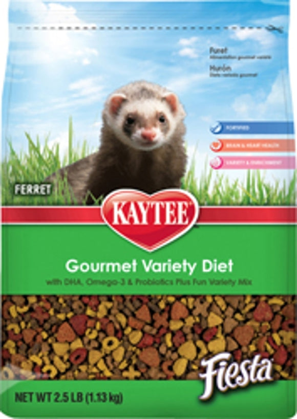 Kaytee Fiesta Gourmet Variety Diet Ferret Food